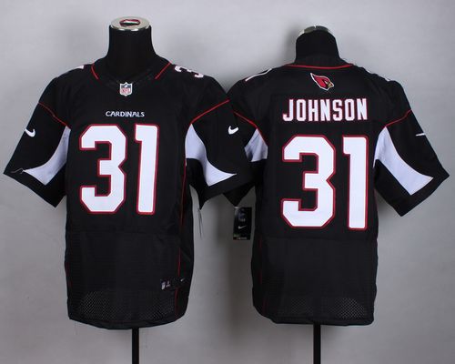 Nike Cardinals #31 David Johnson Black Alternate Men's Stitched NFL Vapor Untouchable Elite Jersey - Click Image to Close